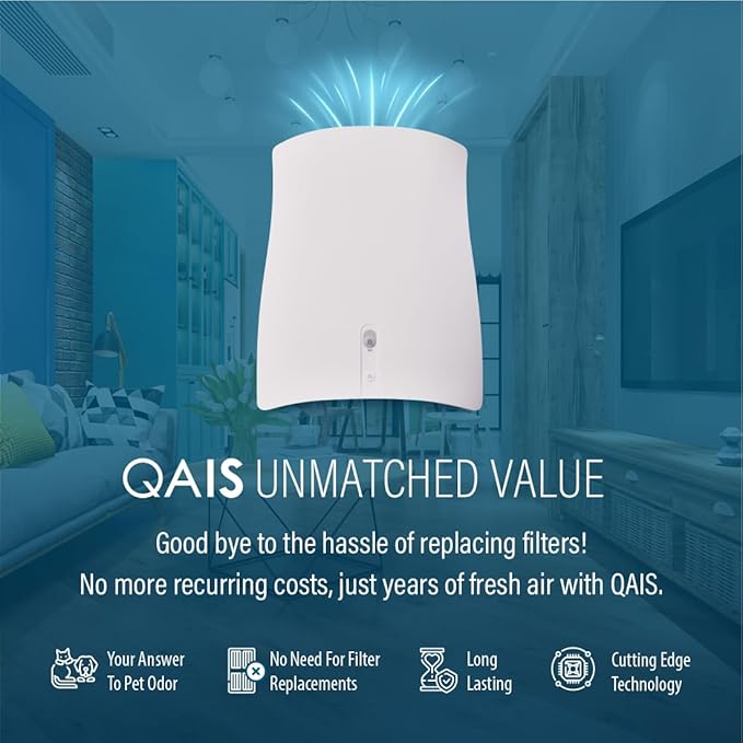 Long Lasting Filterless Air Purifier for Strong Odors